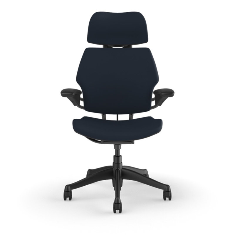 Freedom Headrest Ergonomic Task Chair - Lotus, Navy