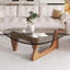 Table basse en verre Mid Century-631240211