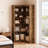 71.8'' Farmhouse Corner Bookcase, 5 - Tier Tall Bookcase, L-Shaped Corner Shelf-429540397