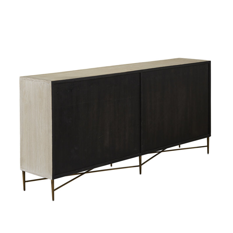 Emiko 78'' W Solid Wood Sideboard