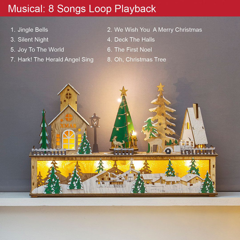 Christmas Landscape & Nature Decorative Accent