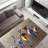 Non-Woven Thin Type Printed Rug with Geometric Tribal Pattern for Modern Home Decor-767143649