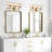 3-Light Dimmable Textured Bathroom Vanity Light ETL Certified