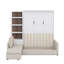 Queen-Size Murphy Bed With Sofa And Storage Unit-2024537071