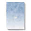 Crescent Moon In A Blue Sky - Wrapped Canvas-56641478