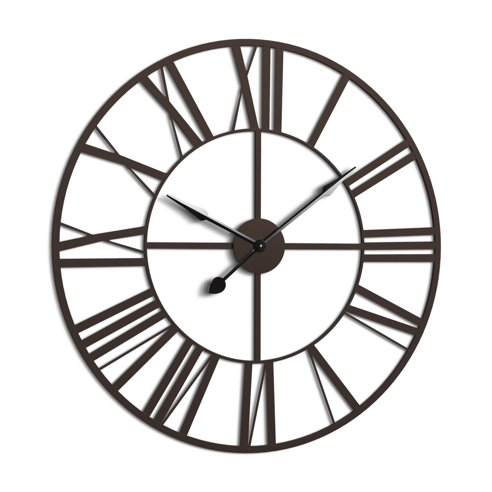 Metal Wall Clock, 40"