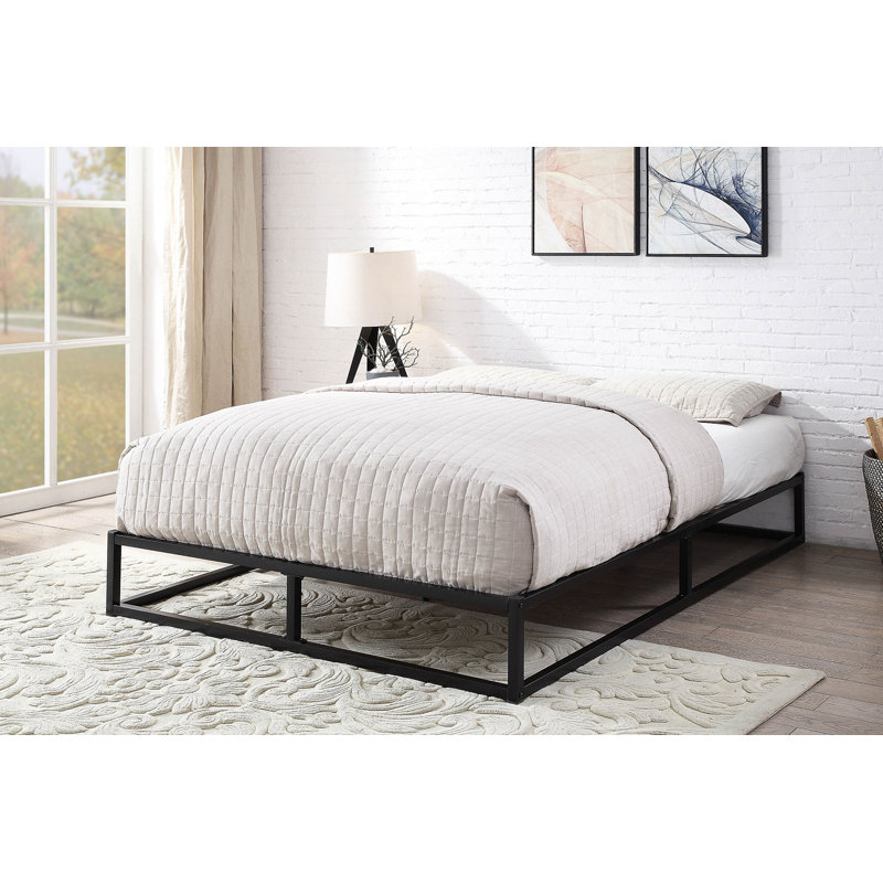 Shannon Metal Bed with Mattress, Double (4'6), Double Pocket Sprung Memory