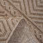 Tapis intérieur / extérieur 4 x 6 moka / géométrique-1705284905