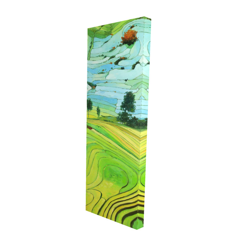 Rizières du Vietnam - Toile contemporaine