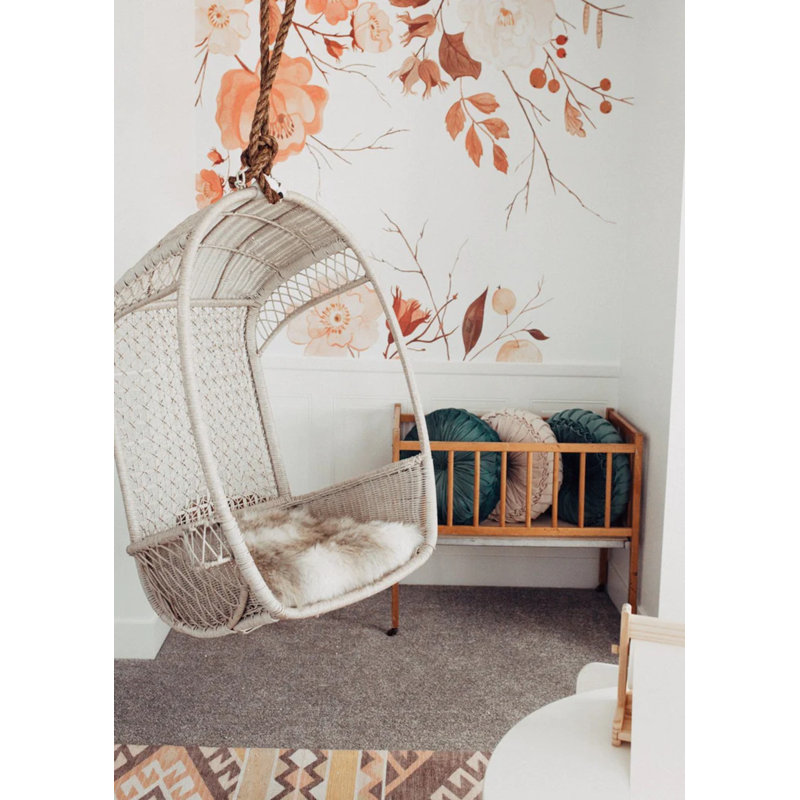 Floral Wallpaper by Kelsey Garrity Riley, Pre-Pasted