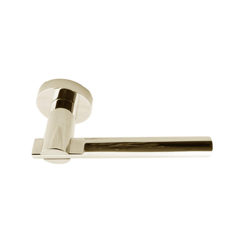 Passage Door Lever Set, Satin Stainless Steel, 2.75"