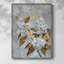 Reproduction encadrée FLORAL Series CCLV - bois massif-760558121