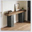 Console de style contemporain, table de vestibule, table de canapé