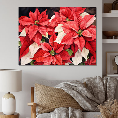 Poinsettias, minimalisme, rêve