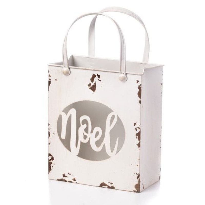 Sac de Noël en métal
