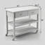 Chariot de cuisine Cherise avec comptoir personnalisable-1151460269