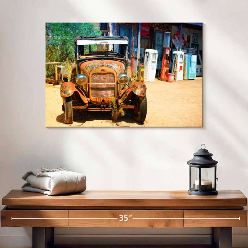 Mehar Classic Ford Route 66, 16" H x 24" W
