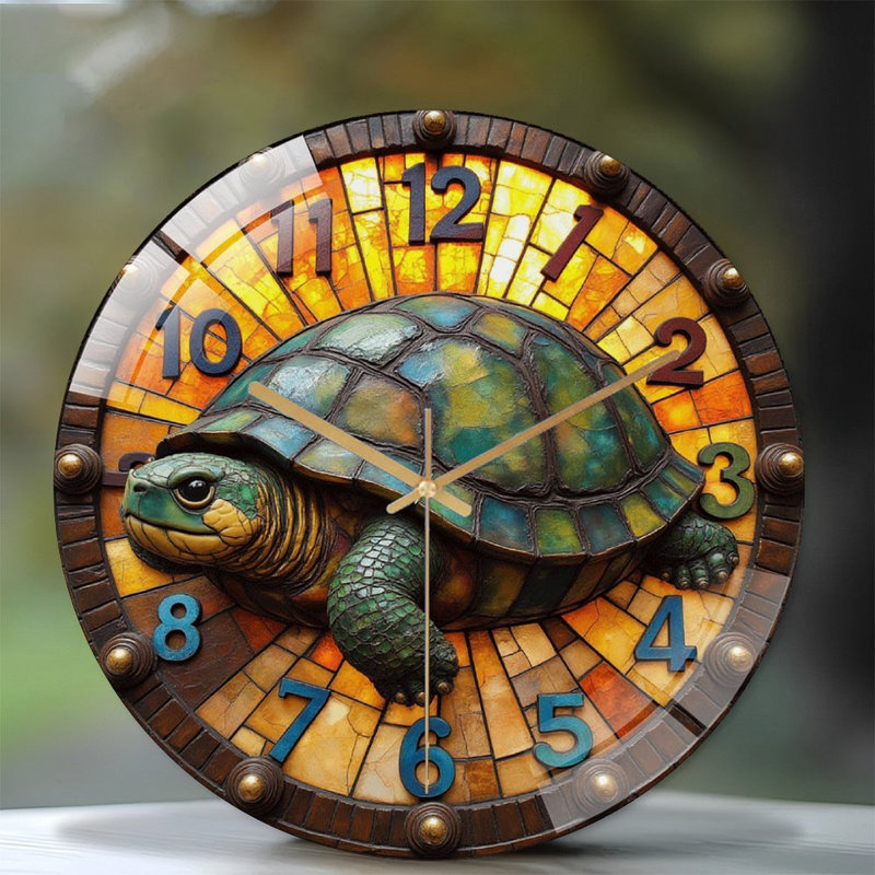 Horloge murale Turtle