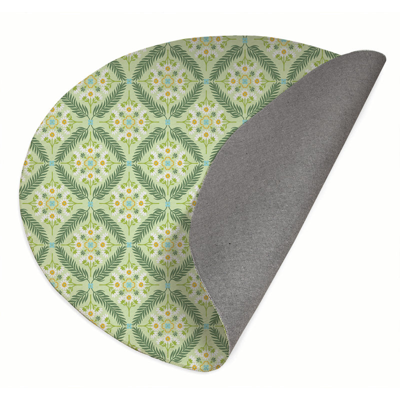 Eden Outdoor Rug, Round 5'