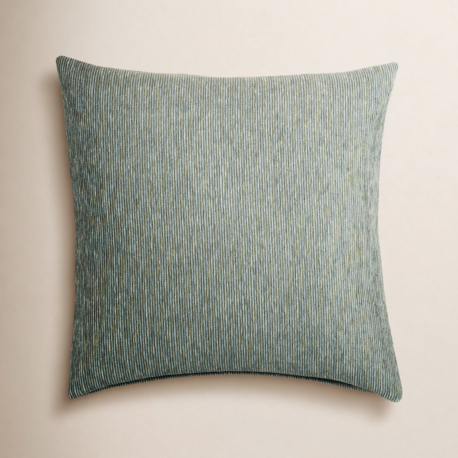 Barnaby Throw Pillow, Feather, 20" x 20", Azure