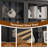 Tempered Glass Display Wall Storage Cabinet,Bathroom Wall Cabinet-816949970