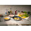 Kuhn Rikon Allround Stainless Steel Non-Stick Induction Safe Frying Pan, Set of 2, 24cm and 28cm