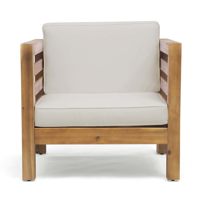 Caractéristique de salon unique, chaise d'appoint distinctive, Beige / Naturel