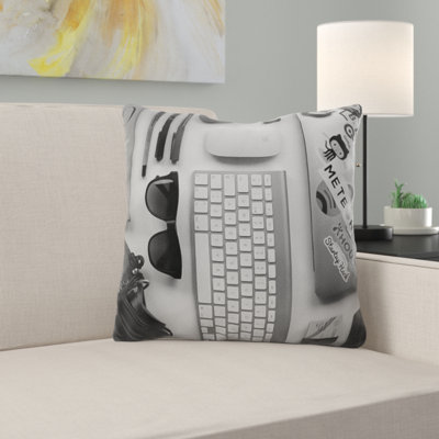 Objects Throw Pillow