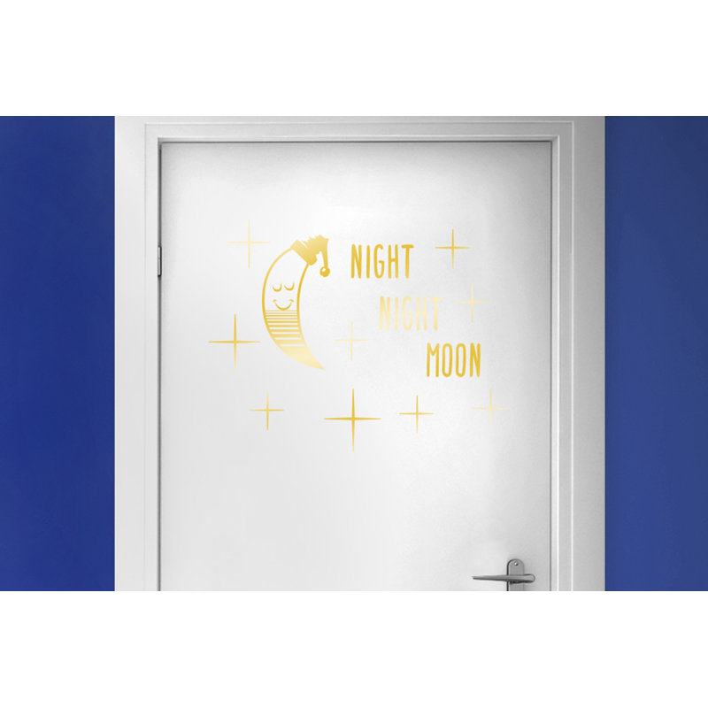 Wall Decal, Shiny Gold