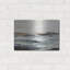 Art mural en métal luxueux «White River» par Silvia Vassileva, 16 po x 12 po-725298672