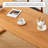 Simple Solid Wood Cherry Rectangle  Desk-1057743368