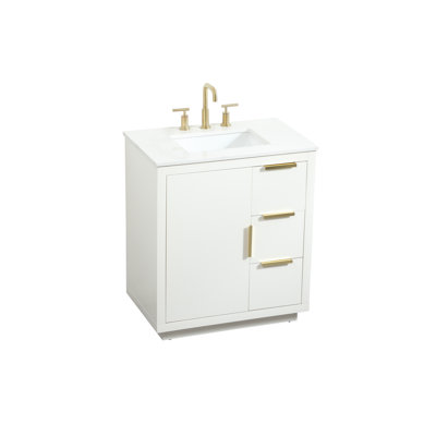 Ensemble de meuble-lavabo simple 30 po Broadlands