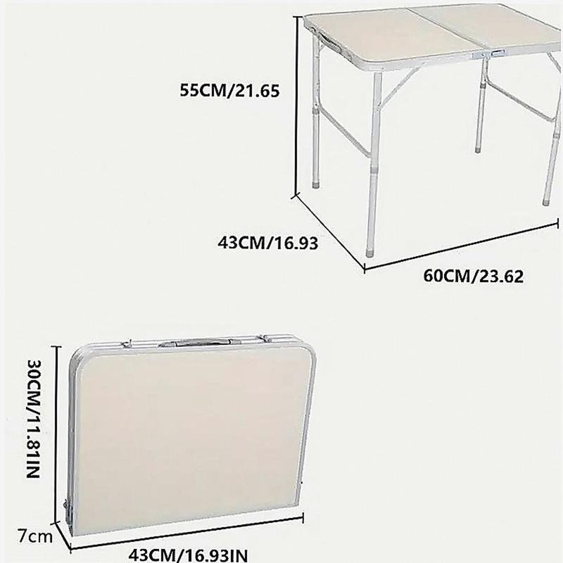 Petite table pliante d'extérieur
