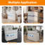 Locakable Reception Desk With LED Lights
