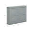 16 Pair Shoe Storage Cabinet