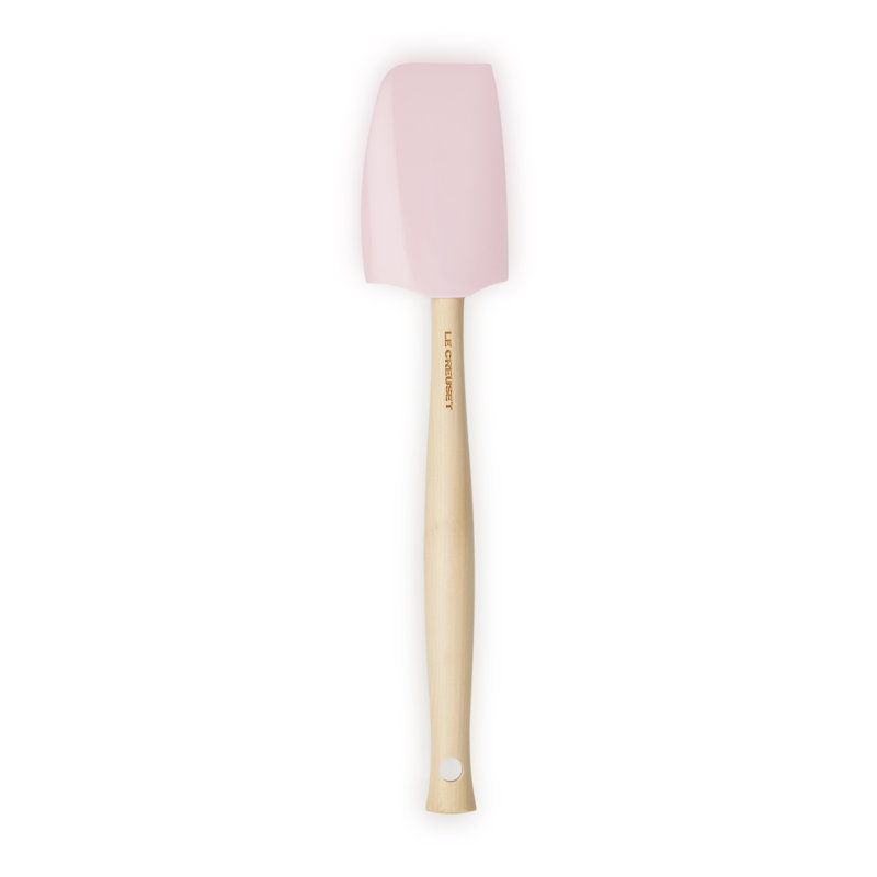 Le Creuset Craft Spatula, 5.8cm W x 28.5cm L, Powder Pink