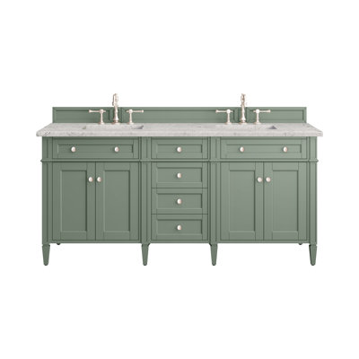Brittany 72" W Double Vanity