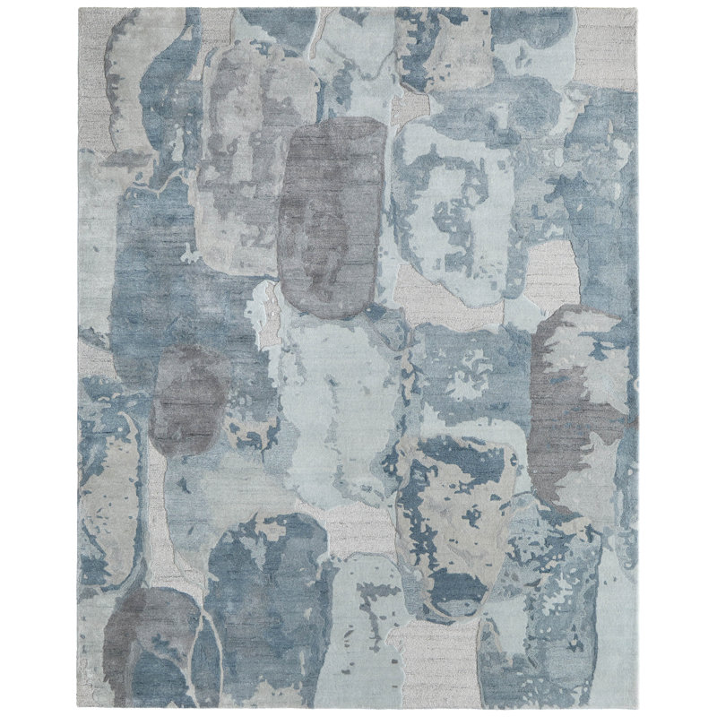 Ludo Modern Abstract Area Rug, Rectangle 5' x 8