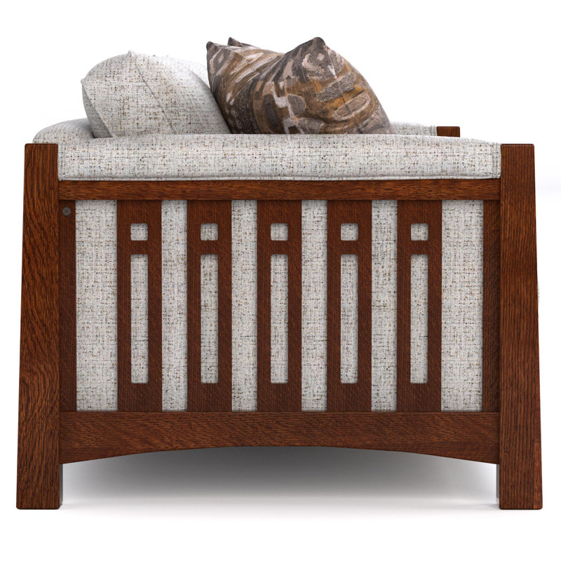 Highlands Sofa, Medium Wood