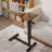 28.93 in. H x 31.49 in. W Laptop Cart