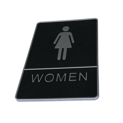 5.51" L x 7.87" W Women's Restroom Signs 18141-Women