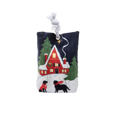Butoir de plancher en tissu Come Home for Xmas