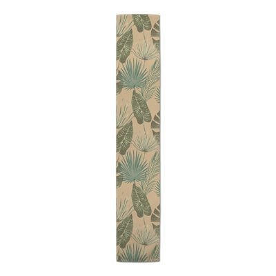 Floral Cotton Blend Table Runner