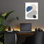  «Stone No. 1» par Brandon Wong, art mural en verre acrylique-166517712