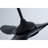 52 Inch  ABS Blades  Ceiling Fan With Light Kit ( LED Light Source),DC 6 Speed ,Remote Control,Adjustable Height Ceiling Fan for Patio Living Room, Bedroom, Office,Indoor.(( Matte Black)-946605739-946605749