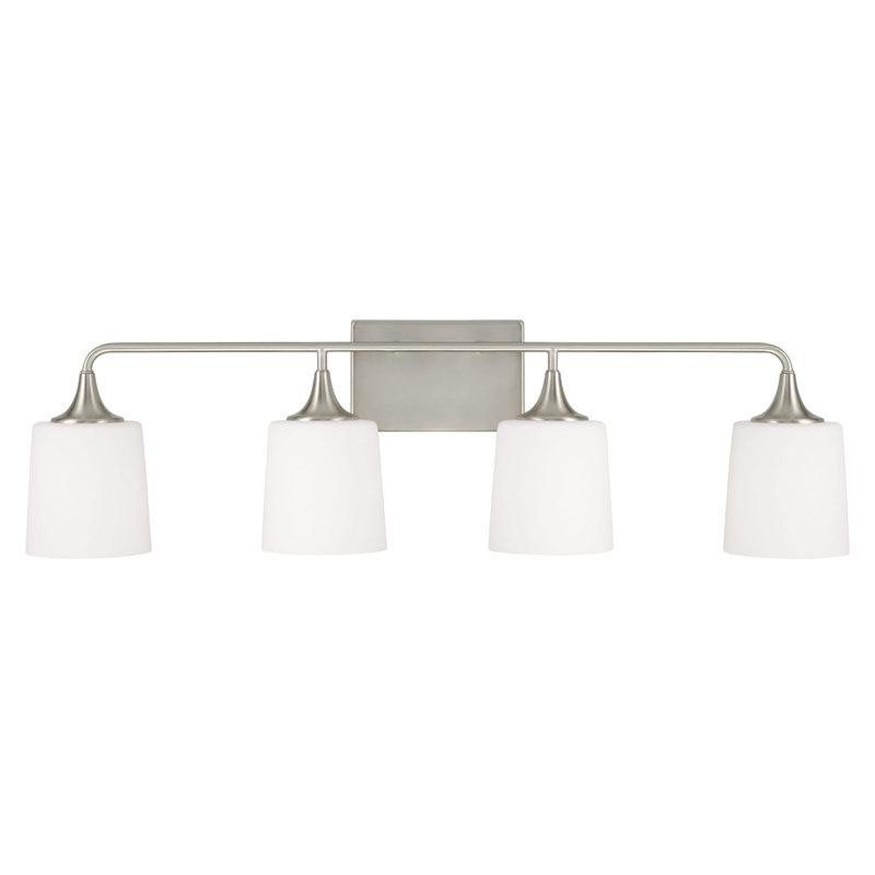 Newlyn 4 - Light Dimmable Vanity Light, Brush Nickel