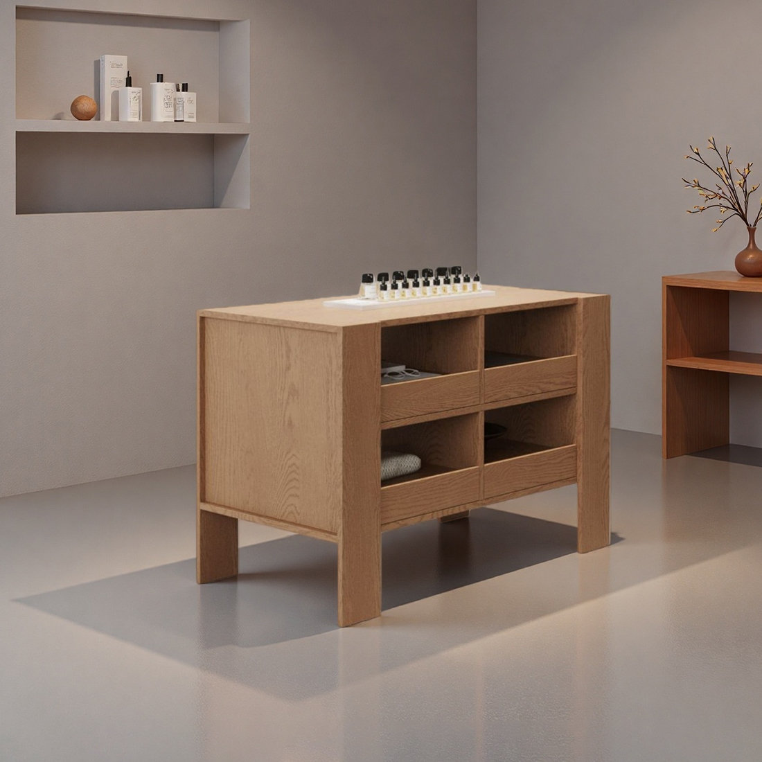 Orren Ellis Multifunctional drawer display stand | Wayfair