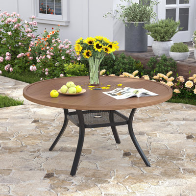 47" Round Patio Dining Tabe