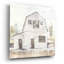 «White Barn VI» par Chris Paschke - peinture sans cadre-1797834869
