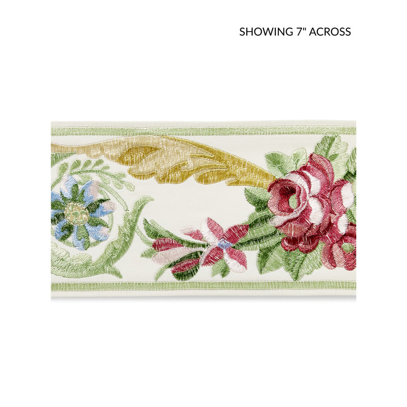 REINE EMBROIDERED TAPE, Multi Bloom